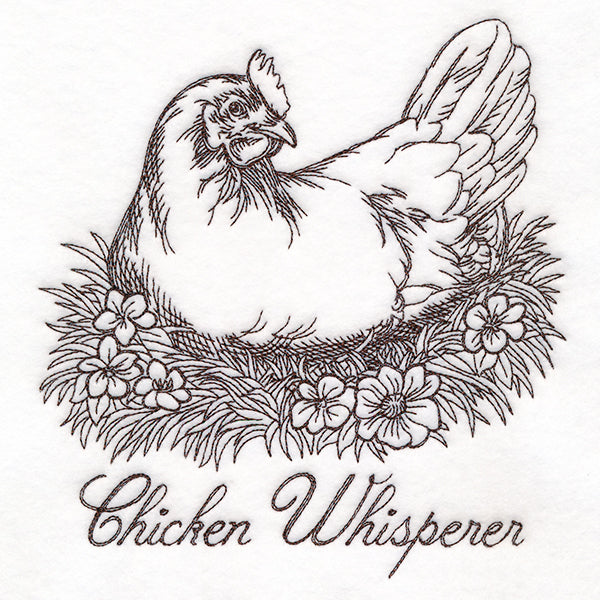 Chicken Whisperer Etching