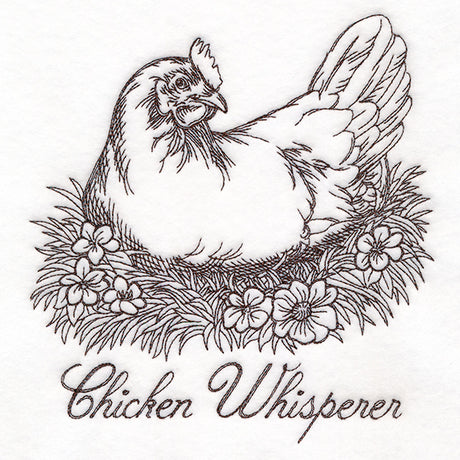 Chicken Whisperer Etching