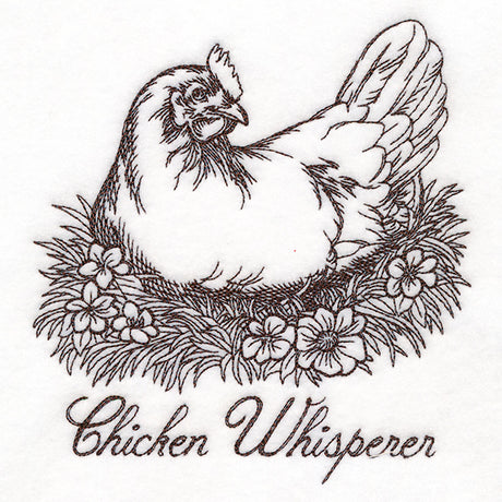 Chicken Whisperer Etching