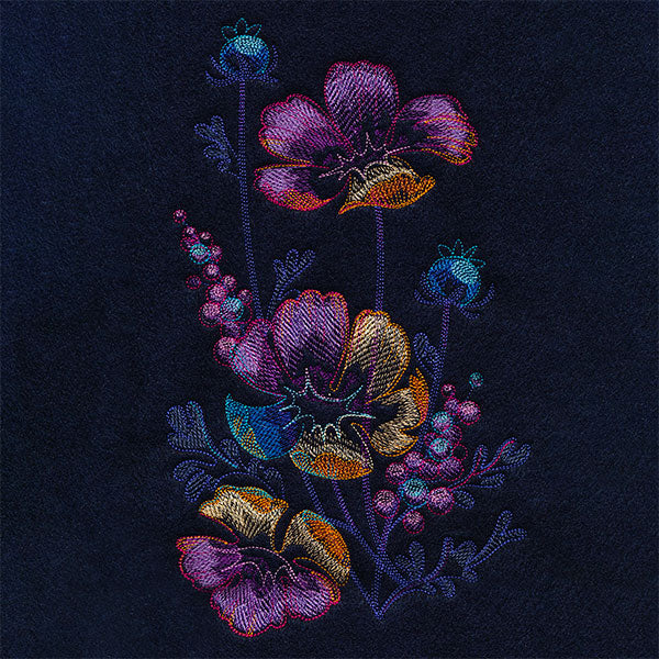 Flowers in Fluorescence Feature