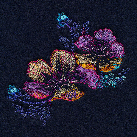 Flowers in Fluorescence Accent