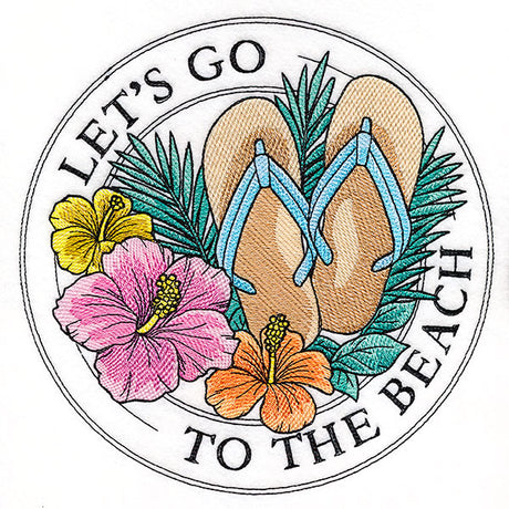 Let's Go to the Beach Stamp