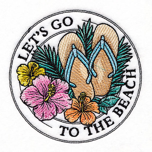 Let's Go to the Beach Stamp