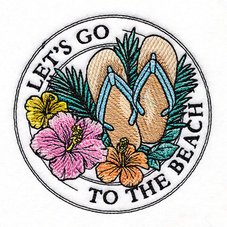 Let's Go to the Beach Stamp