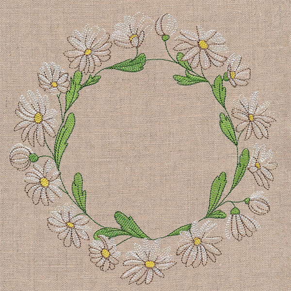 Daisy Crown Wreath