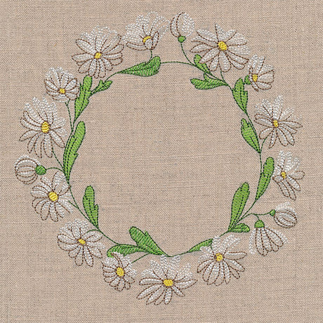 Daisy Crown Wreath