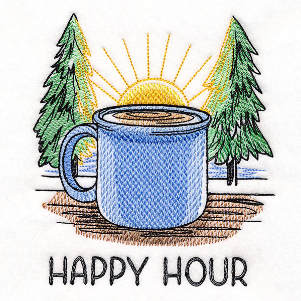 Morning Happy Hour in the Forest