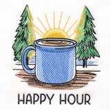 Morning Happy Hour in the Forest