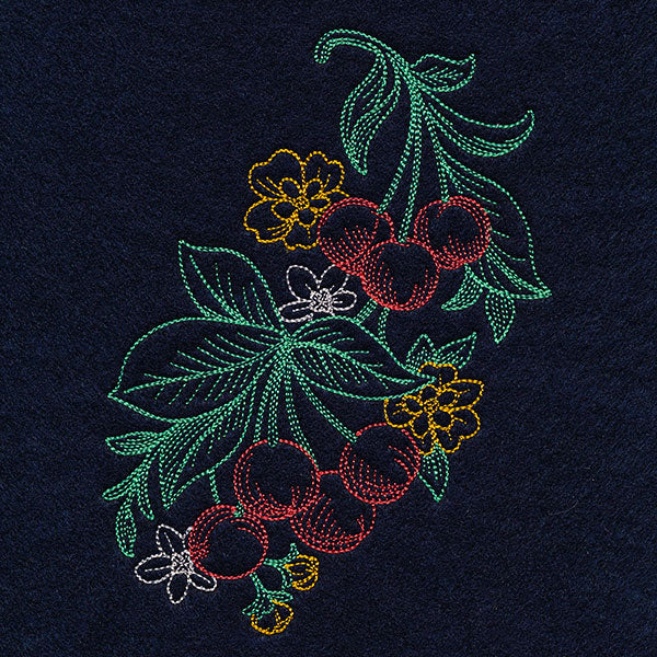 Timeless Summer - Cherries and Primrose (Vintage)