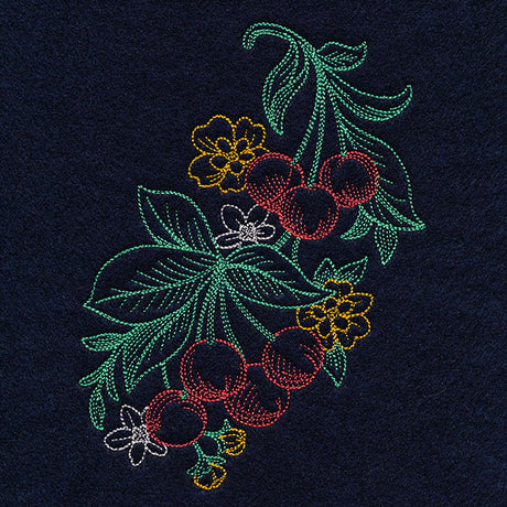 Timeless Summer - Cherries and Primrose (Vintage)