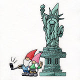New York Tourist Gnomes