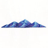 Textured Mountain Border