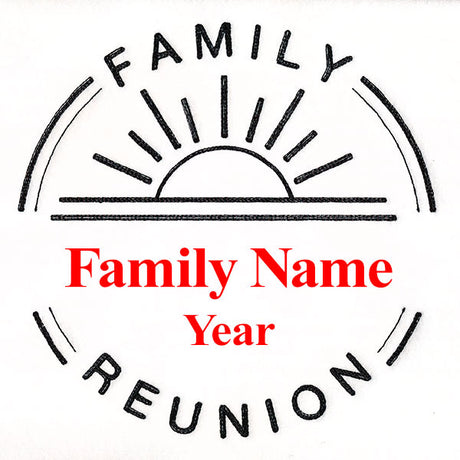 Customizable Family Reunion - Light Stitch