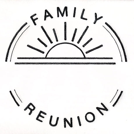 Customizable Family Reunion - Light Stitch