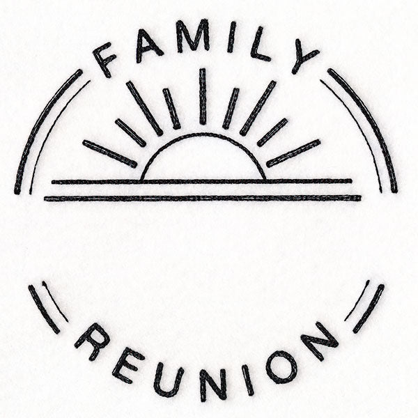 Customizable Family Reunion - Light Stitch