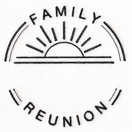 Customizable Family Reunion - Light Stitch