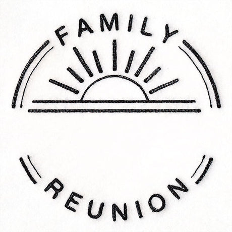 Customizable Family Reunion - Light Stitch
