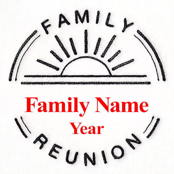 Customizable Family Reunion - Light Stitch