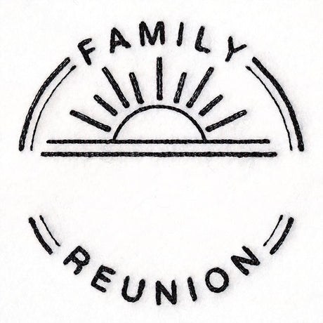 Customizable Family Reunion - Light Stitch