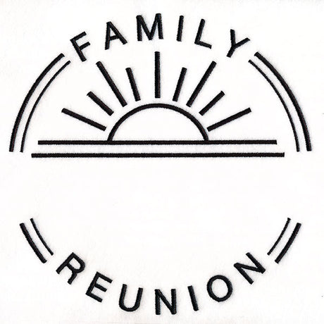 Customizable Family Reunion - Satin Stitch