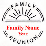 Customizable Family Reunion - Satin Stitch