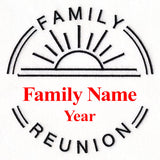 Customizable Family Reunion - Satin Stitch