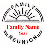 Customizable Family Reunion - Satin Stitch