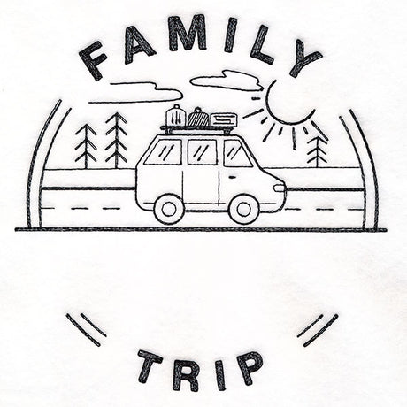 Customizable Family Trip - Light Stitch