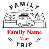 Customizable Family Trip - Light Stitch