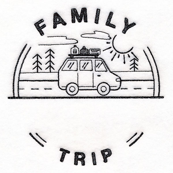 Customizable Family Trip - Light Stitch