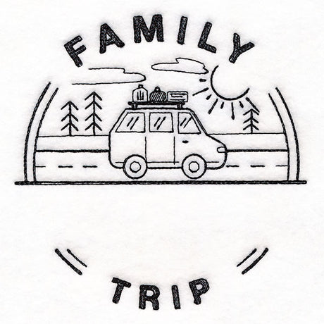 Customizable Family Trip - Light Stitch