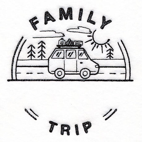 Customizable Family Trip - Light Stitch