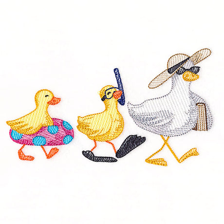 To the Beach Duck Border