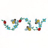 Garden Helpers and Flowers Border