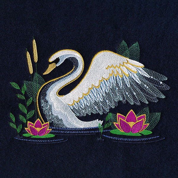 Midsummer Magic Swan – Embroidery Library