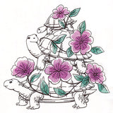 Flowers and Turtles Stack
