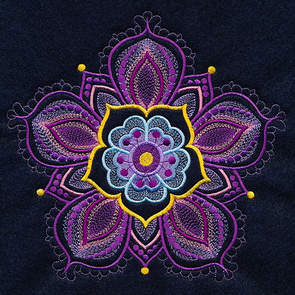 Bohemian Kaleidoscope Flower