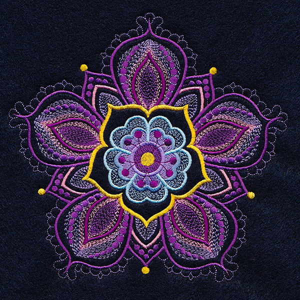 Bohemian Kaleidoscope Flower