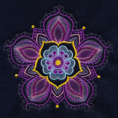 Bohemian Kaleidoscope Flower