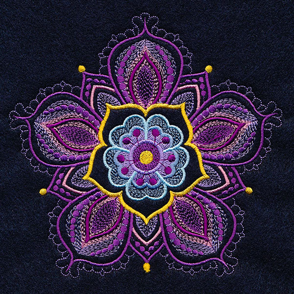 Bohemian Kaleidoscope Flower