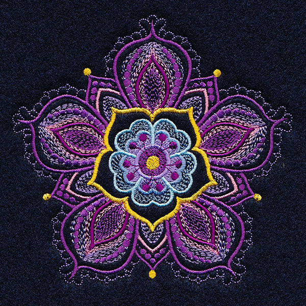Bohemian Kaleidoscope Flower