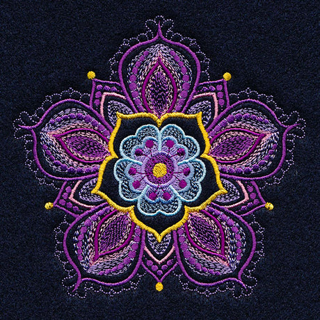 Bohemian Kaleidoscope Flower