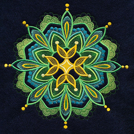 Bohemian Kaleidoscope Circle