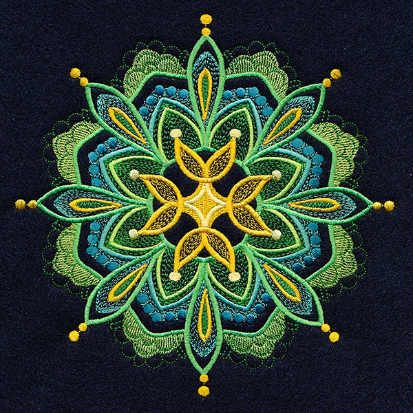 Bohemian Kaleidoscope Circle