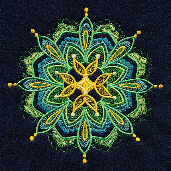 Bohemian Kaleidoscope Circle