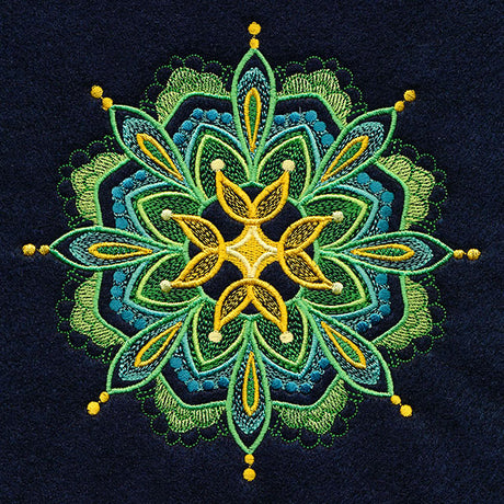 Bohemian Kaleidoscope Circle
