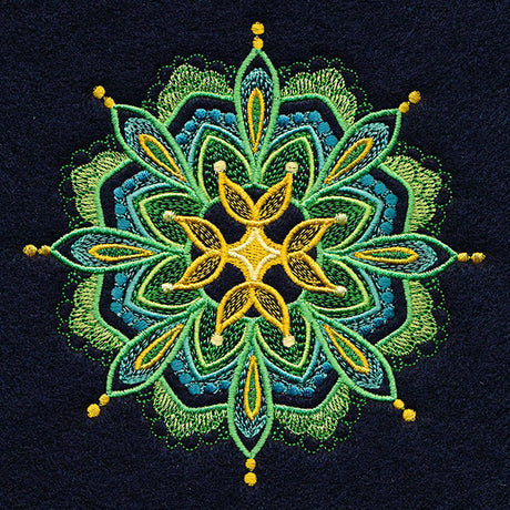 Bohemian Kaleidoscope Circle
