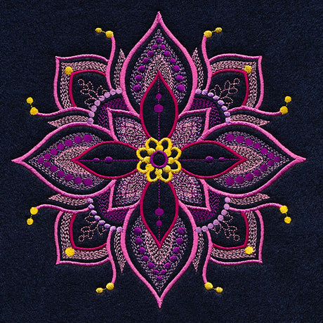 Bohemian Kaleidoscope Mandala