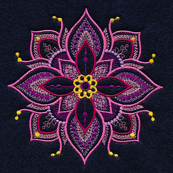 Bohemian Kaleidoscope Mandala