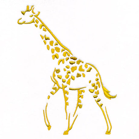Modern Safari Giraffe (Goldwork)